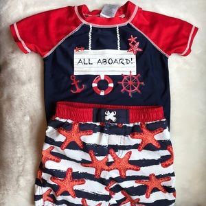 💝HP💝 Sol swimsuit set 24mo